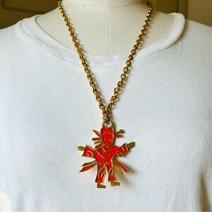 Vintage Monet 1970’s Ming Collection Necklace.